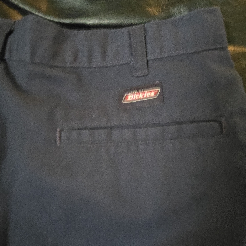 Dickies Women's Navy Blue Work Shorts Sz32 - Picture 9 of 10